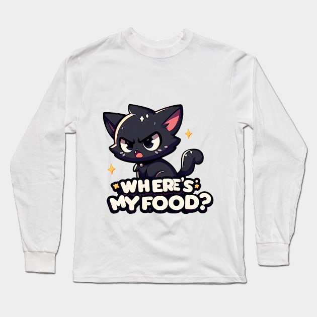 Where's My food? Long Sleeve T-Shirt by Rohit929